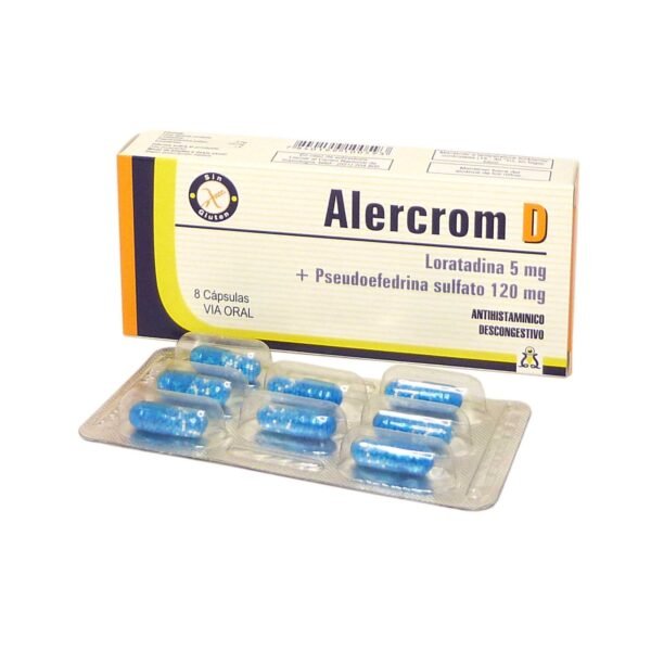 Alercrom © D Caja X 8 Caps.