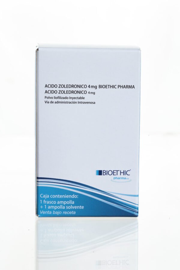 Acido Zoledronico 4mg Bioethic X 1 Amp