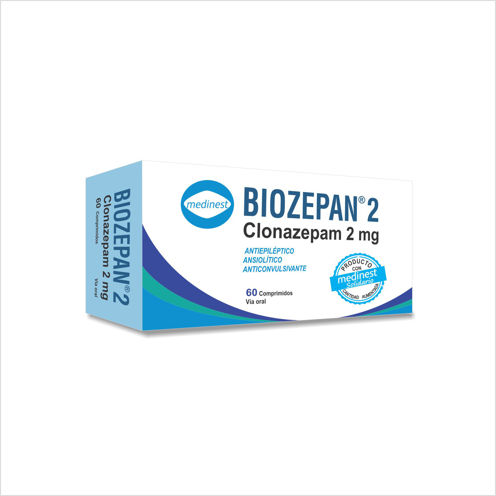 Biozepan © 2 Mg X 60 Comp.