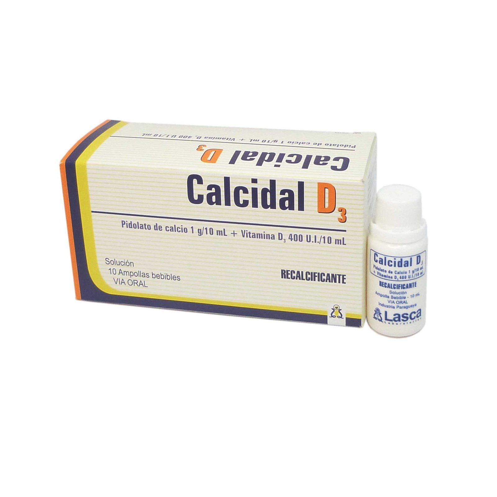 Calcidal Amp. Bebibles Caja X 10