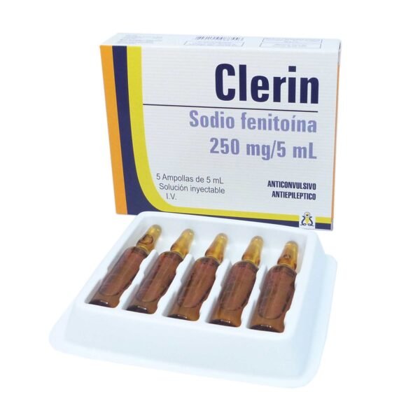 Clerin Sol. Iny. Caja X 5 Amp. X 5 Ml
