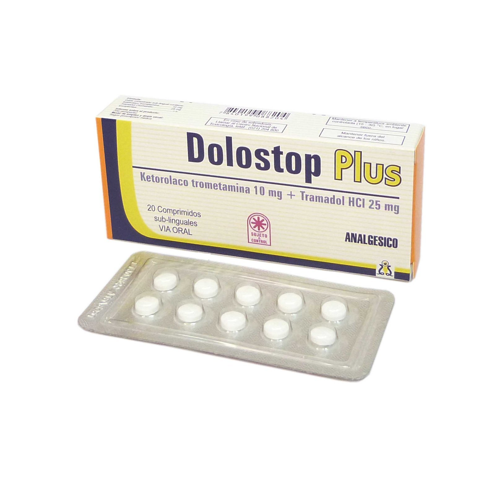 Dolostop Plus © X 20 Comp. Subl.
