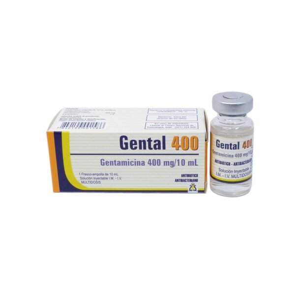 Gental 400 Mg. Fco. X 10 Ml.