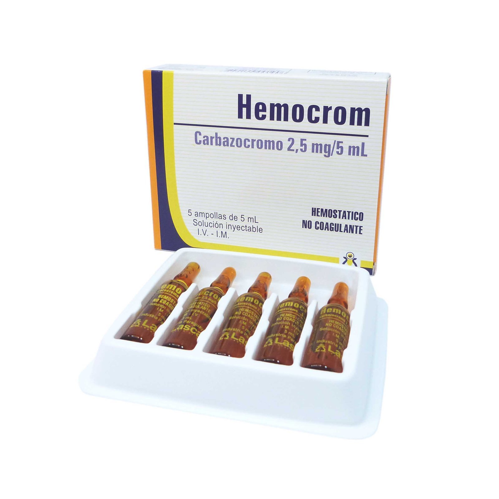 Hemocrom 5 Ml X 1 Amp.