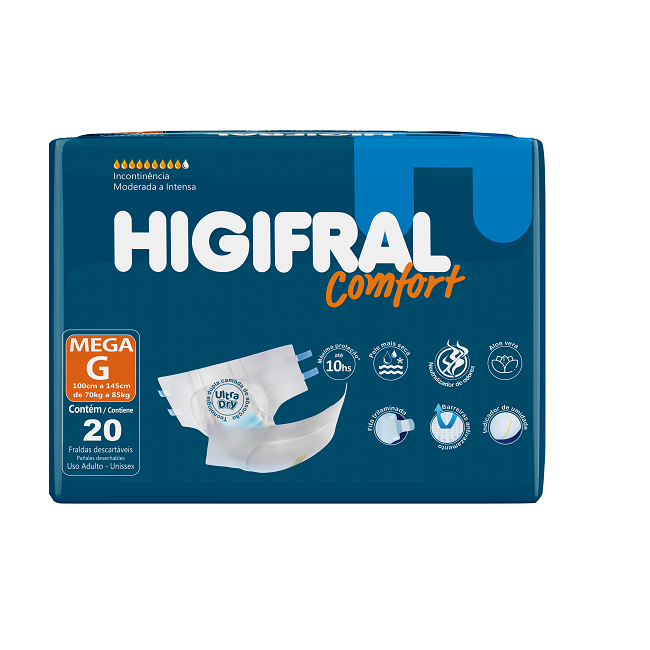 Higifral Confort Mega Ad. G X 20 Un