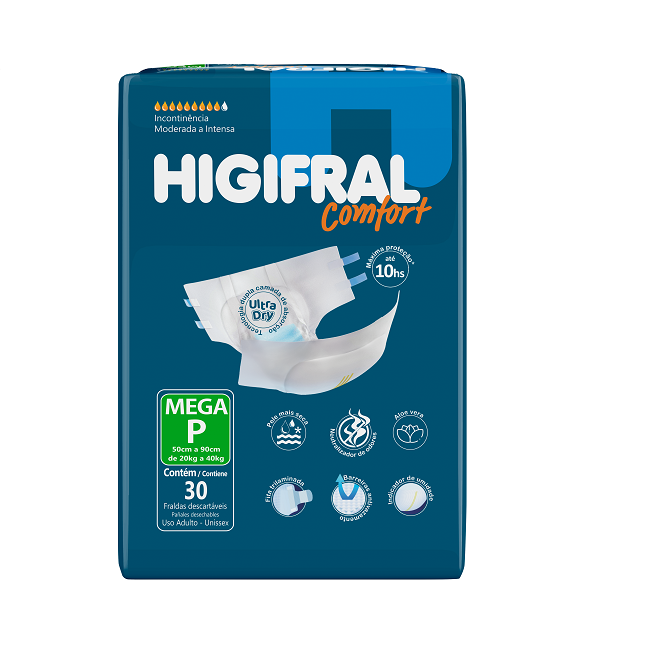 Higifral Confort Mega Ad. P X 30 Un