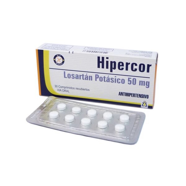 Hipercor 50 Mg Caja X 30 Comp. Rec