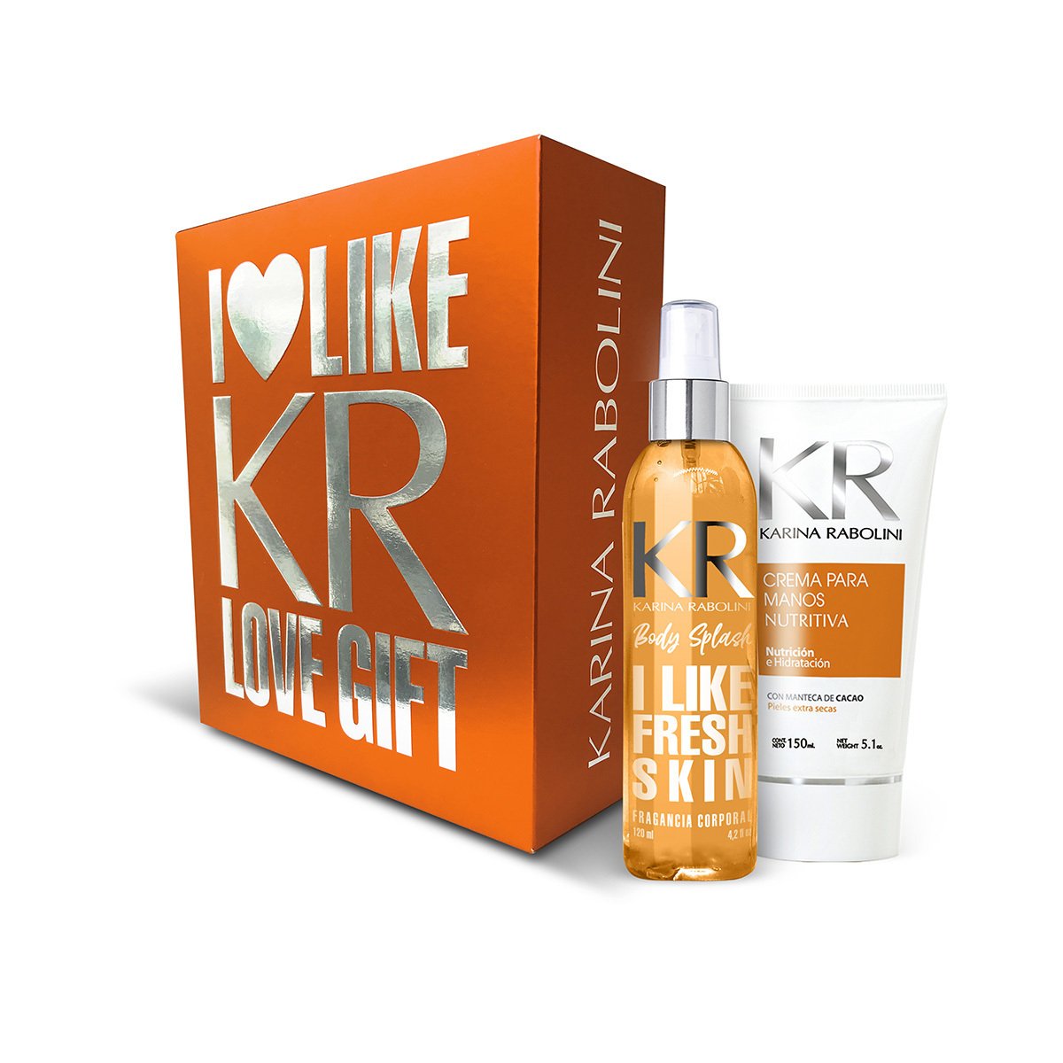 Karina Rabolini Duo Naranja Body Splash 120 Ml + Crema 150 Ml