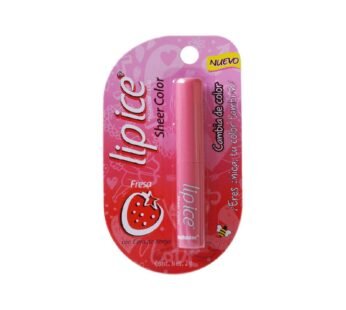 Mentholatum Sheer Color Labial Fresa.