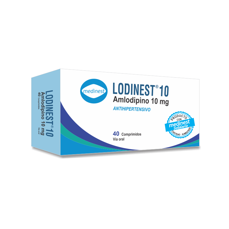 Lodinest 10 Mg Caja X 40 Comp.