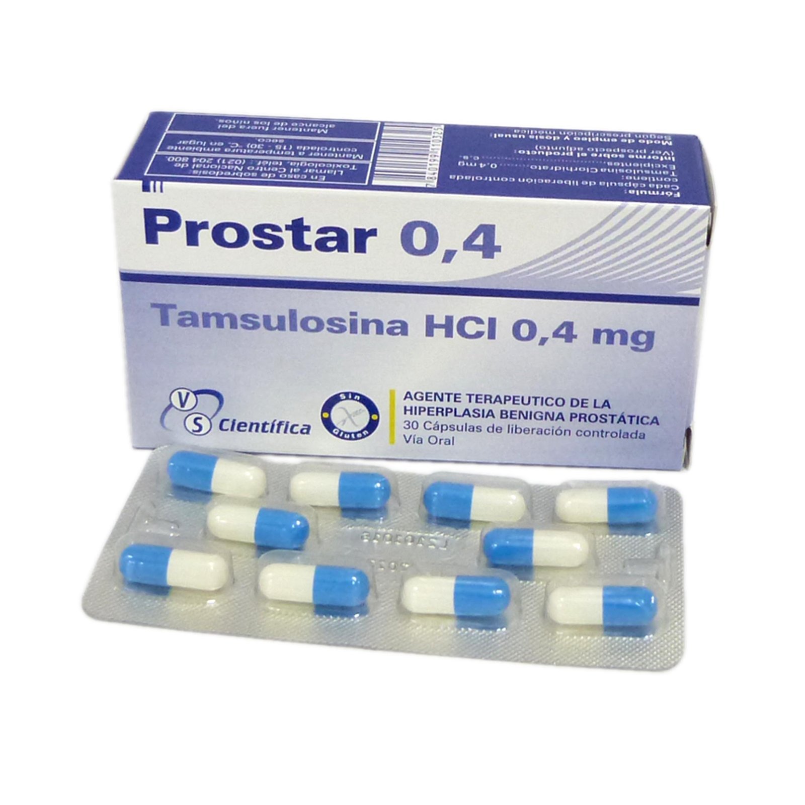 Prostar 0.4 Caja X 30 Caps.