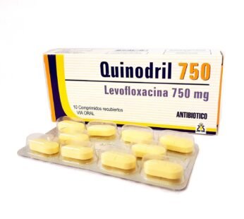 Quinodril 750 Mg Caja X 10 Comp. Rec