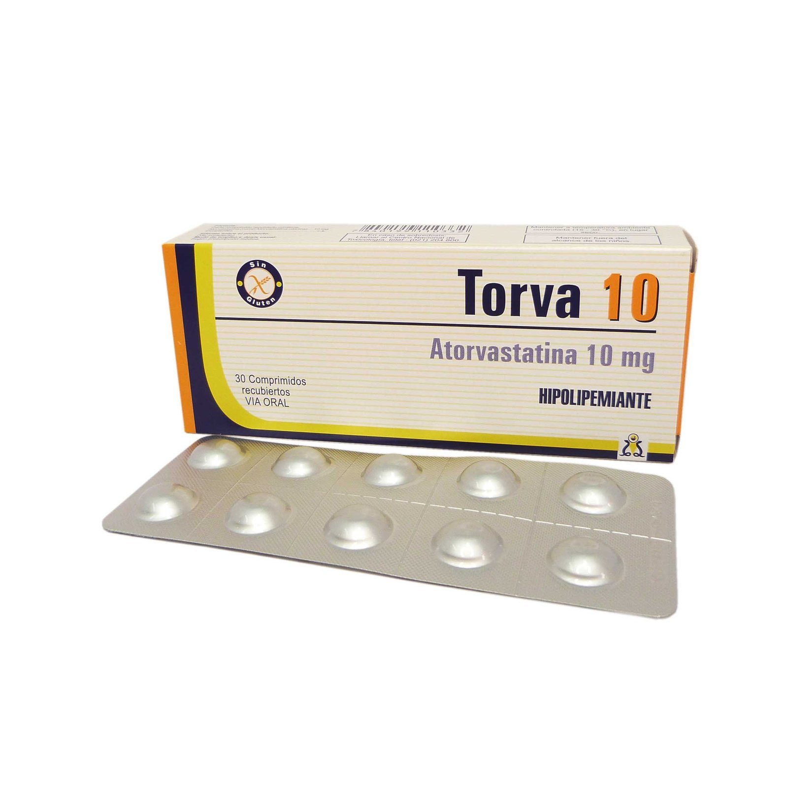 Torva 10 Caja X 30 Comp. Rec.