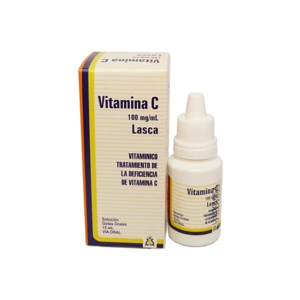 Vitamina C Gotas (Lasca) Fco. X 15 Ml.