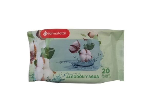 Farmatotal Toallitas De Algodon X 20 Un