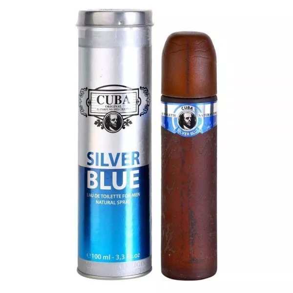 Cuba Silver Blue For Men X 100 Ml